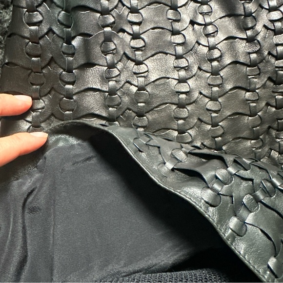 Gucci Vintage Leather Tank Top with Knit Back - Picture 7 of 7